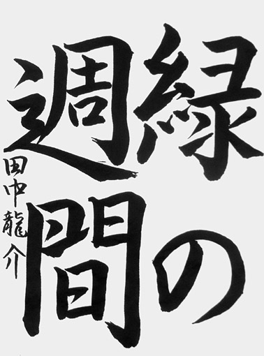 田中龍介（中学生）_作品