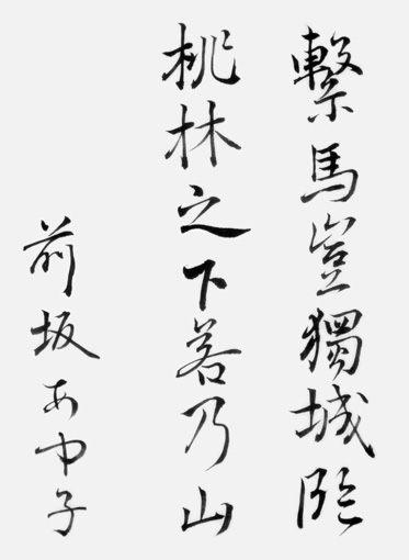 前坂あや子_作品