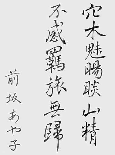 前坂あや子_作品