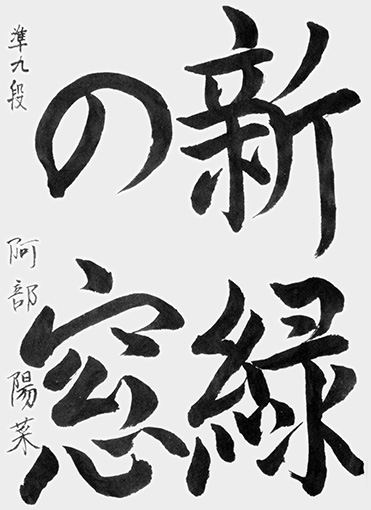 優秀作　阿部陽菜_作品